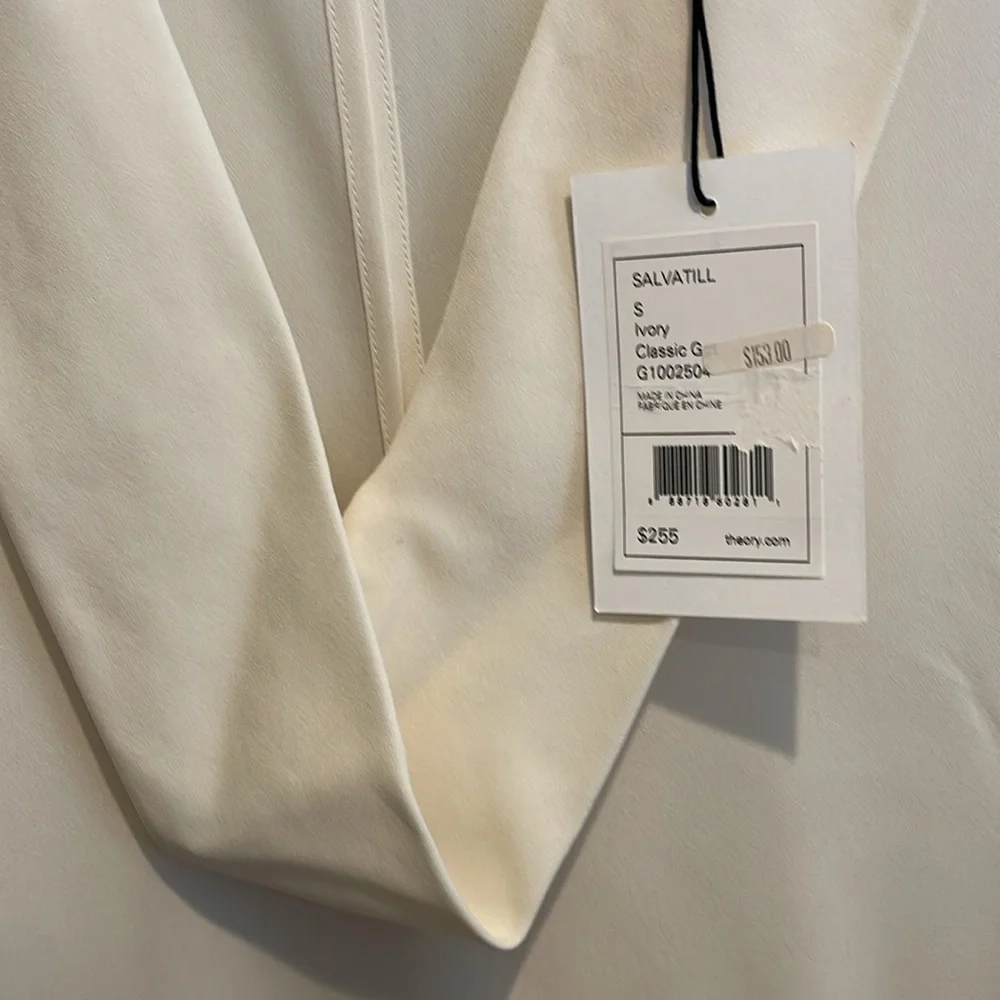 Theory 100% silk sleeveless top sz small - Picture 2 of 5